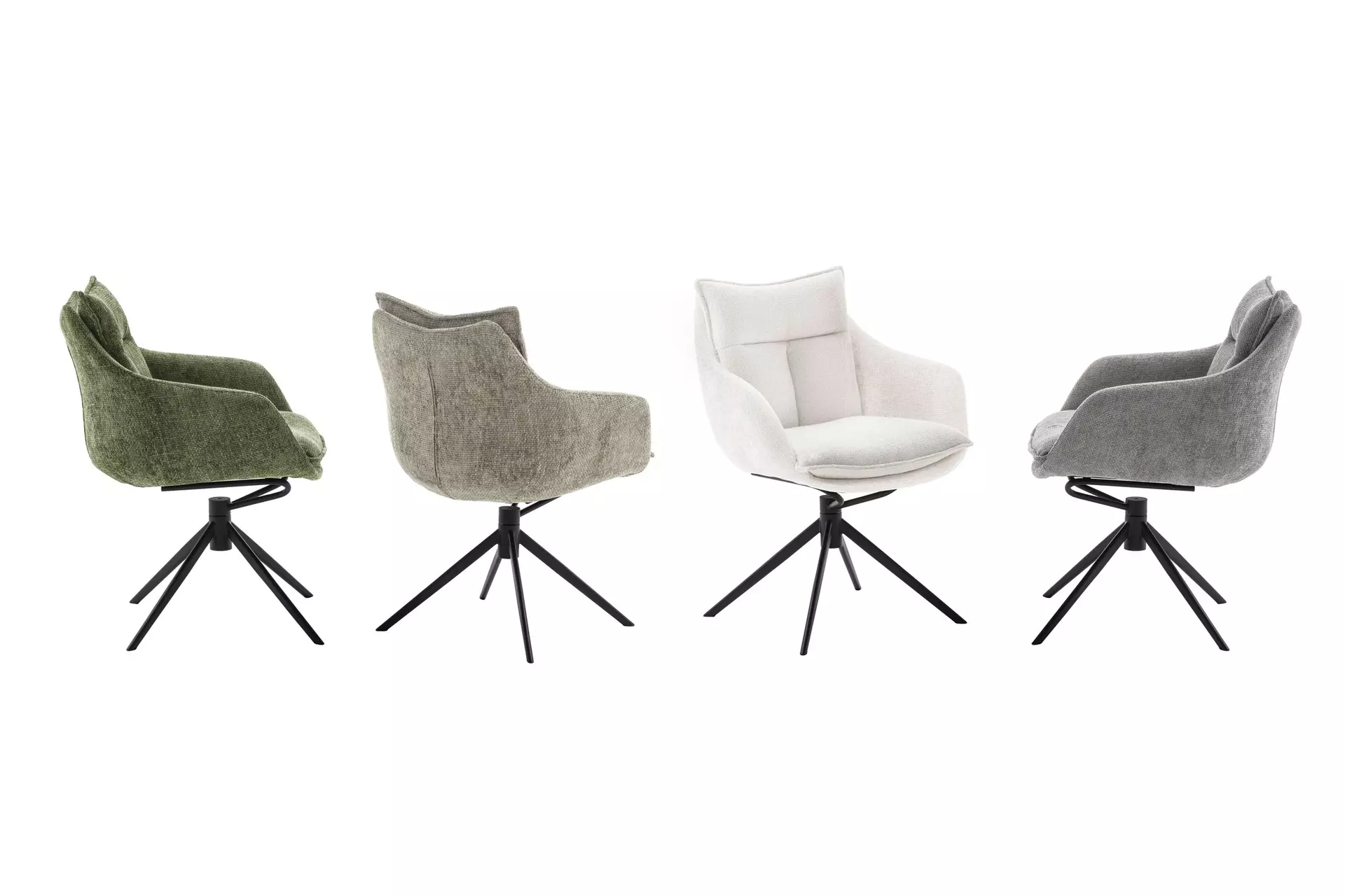 Drehstuhl PARKER MCA furniture Textil 65 x 85 x 65 cm