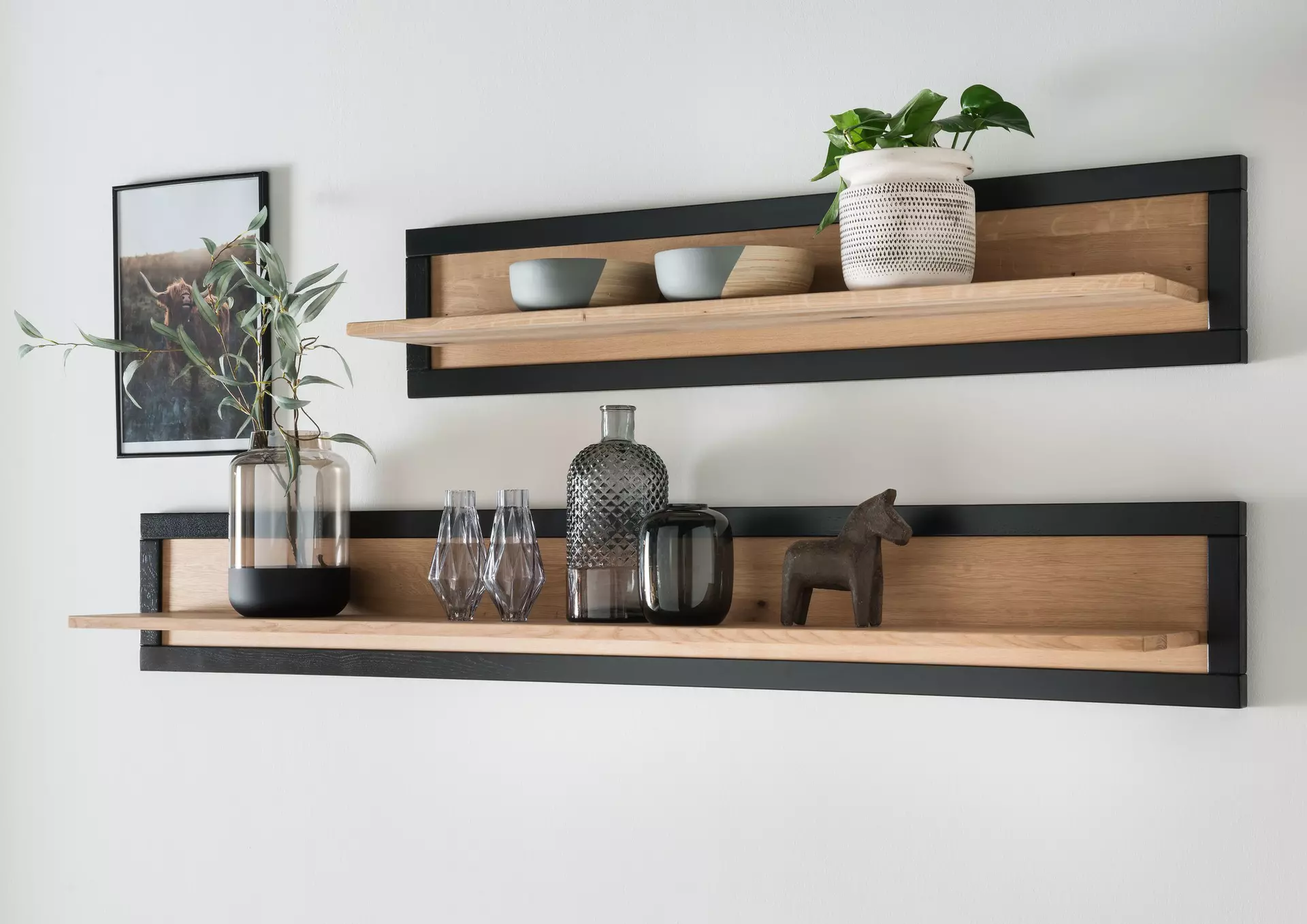 Wandboard WZ-0159 GK Möbel Holz 22 x 24 x 120 cm