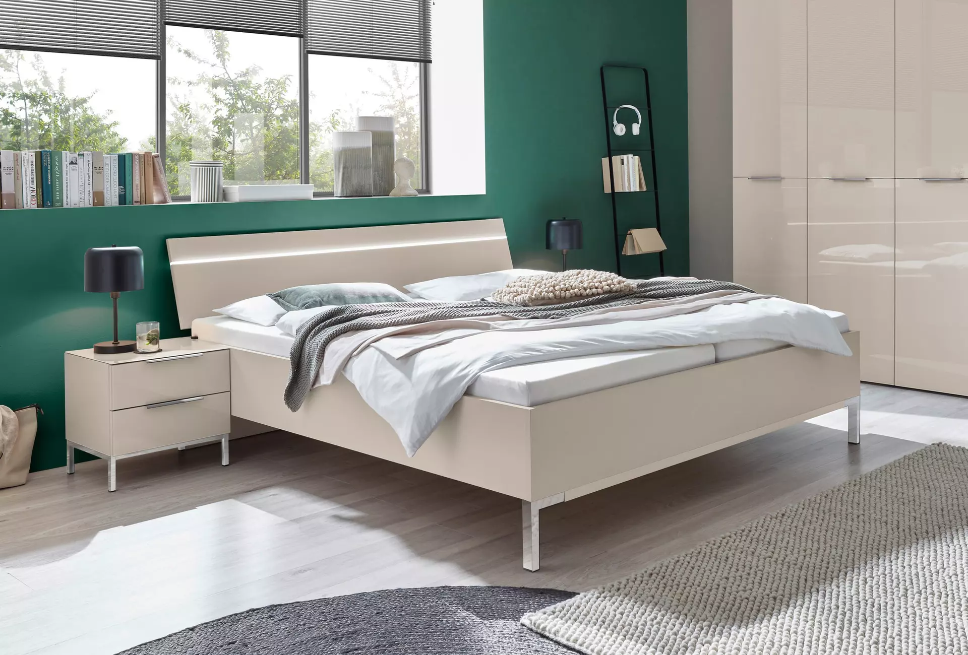 Bett BARI Dreamoro Holzwerkstoff 185 x 88 x 214 cm