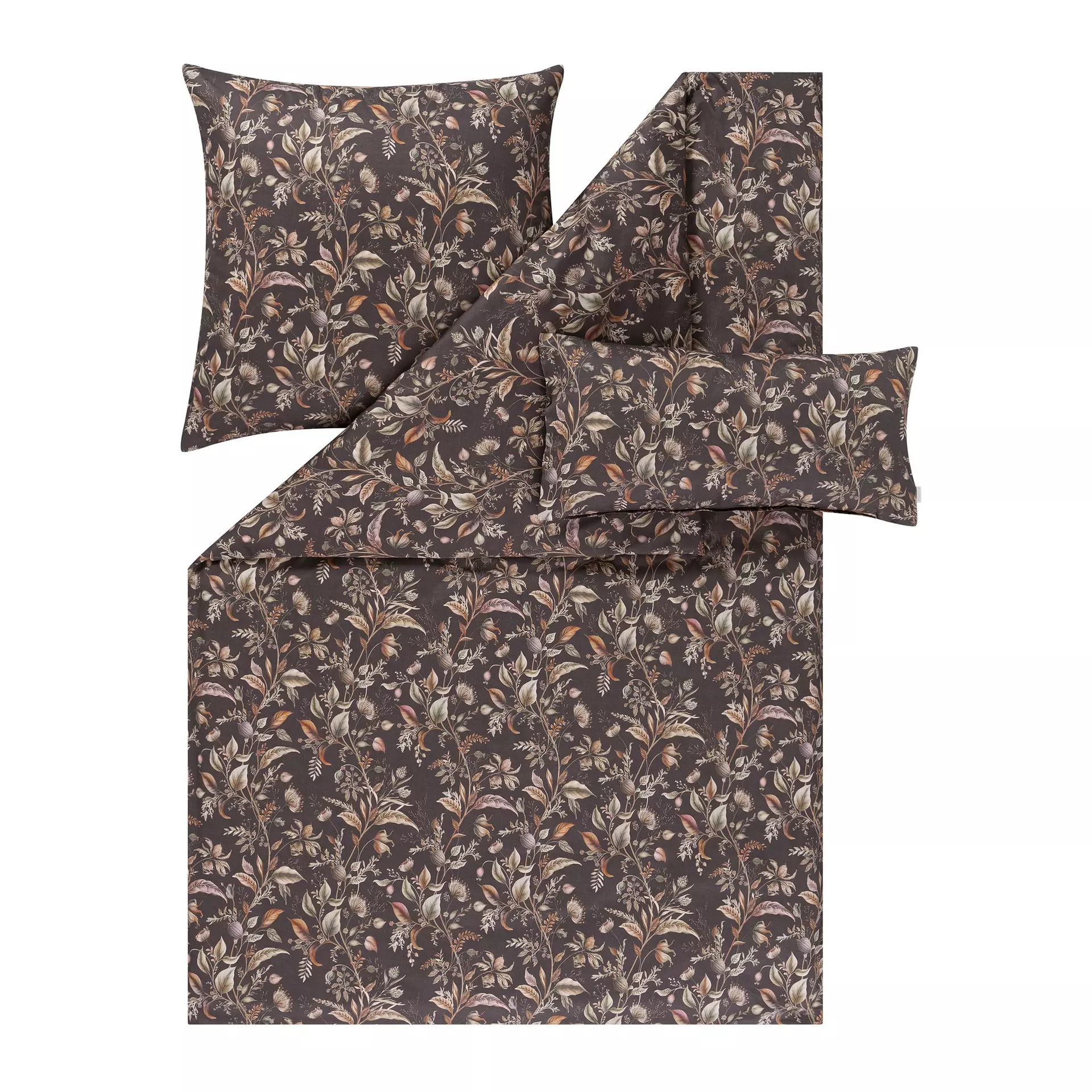 Satin-Bettwäsche Jolanda Estella Textil 155 x 220 cm