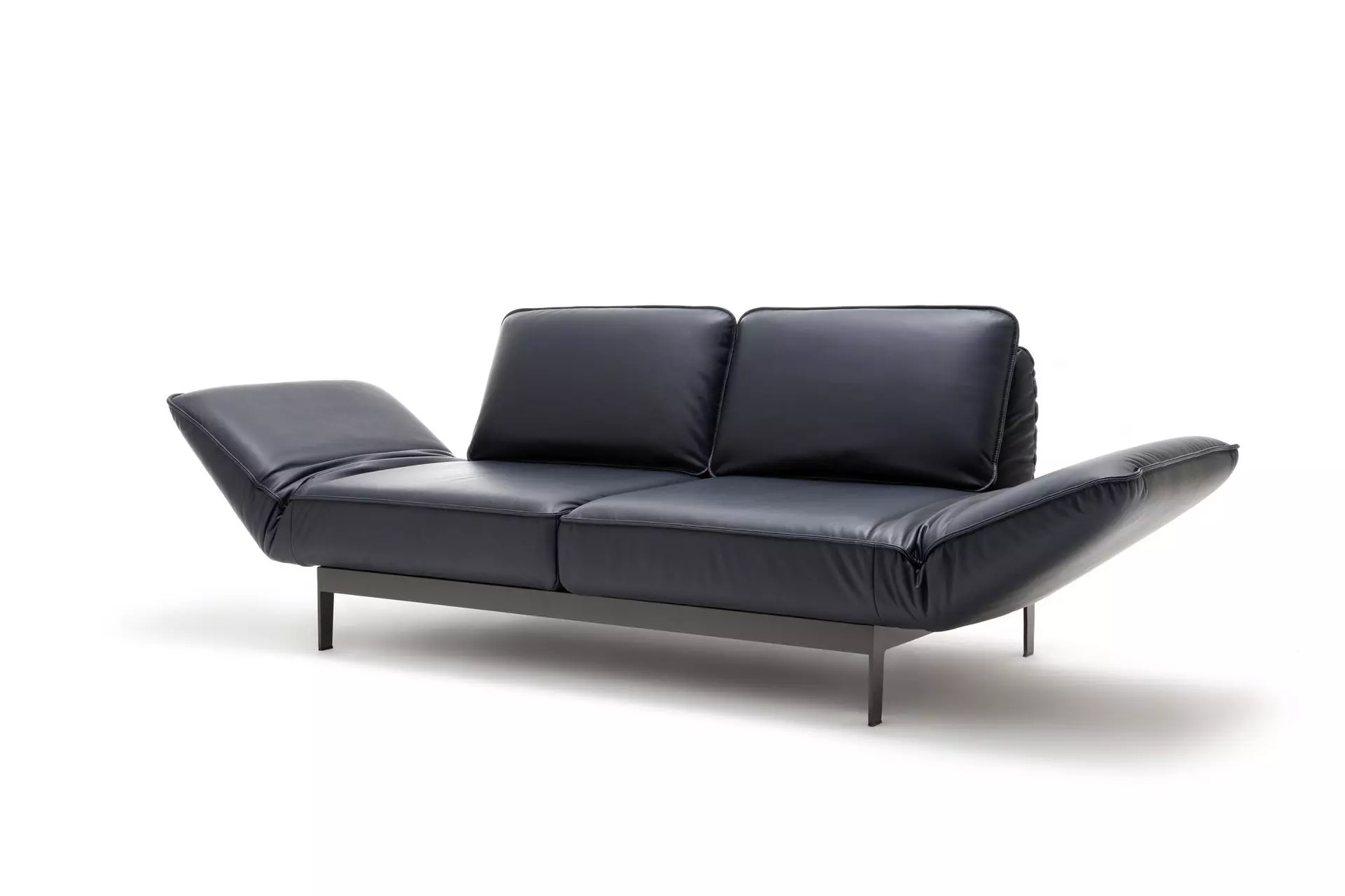 Sofa 2-Sitzer MERA 386 Rolf Benz Leder 92 x 85 x 200 cm