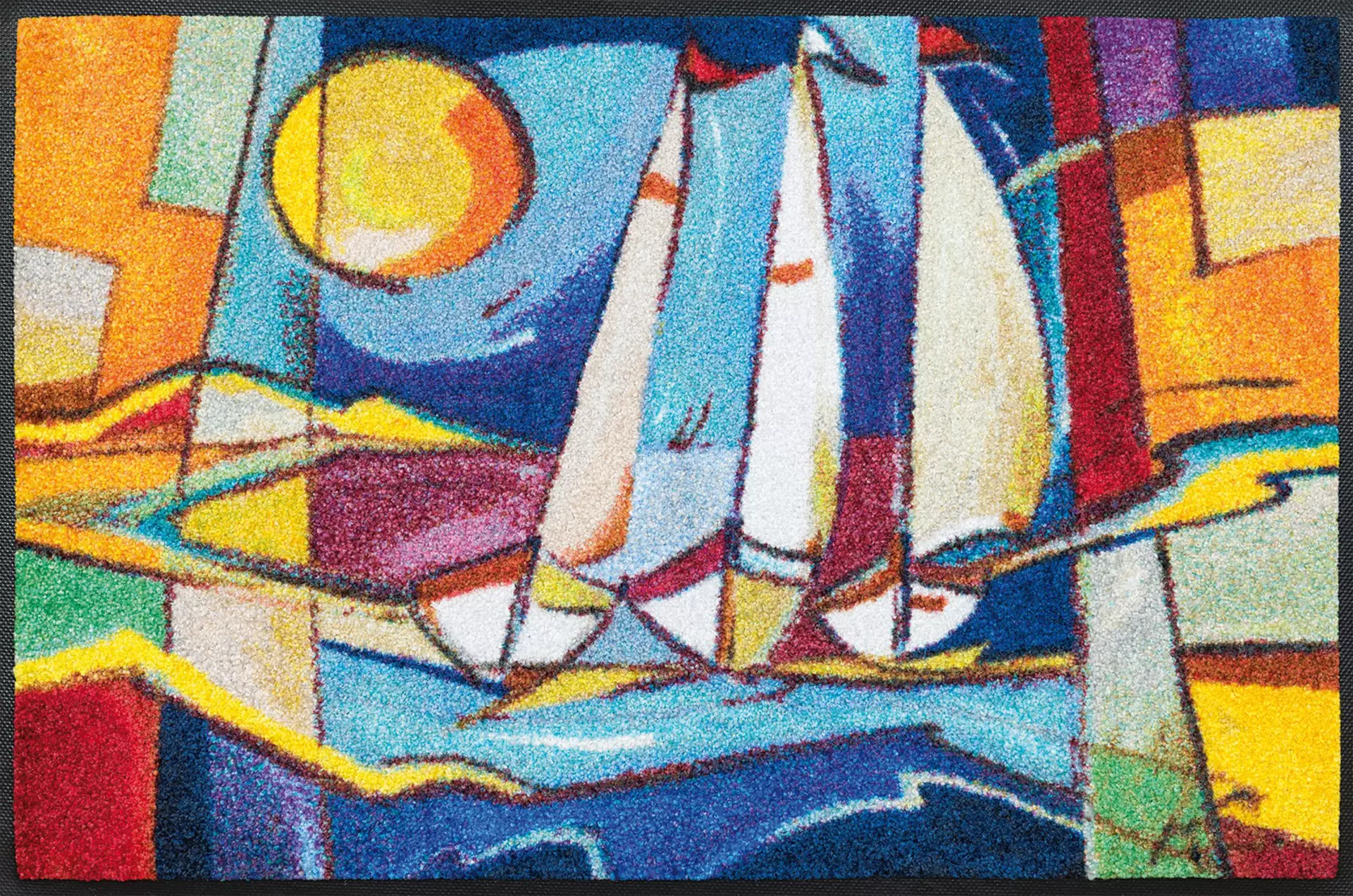 Türmatte Sailing home Kleen-Tex Textil 50 x 75 cm