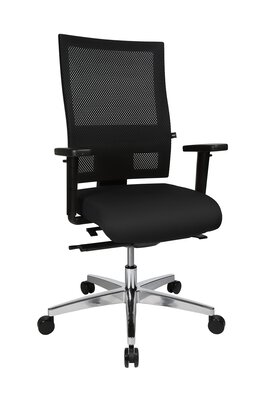 2. Bild von Büro-Drehstuhl Textil schwarz Topstar