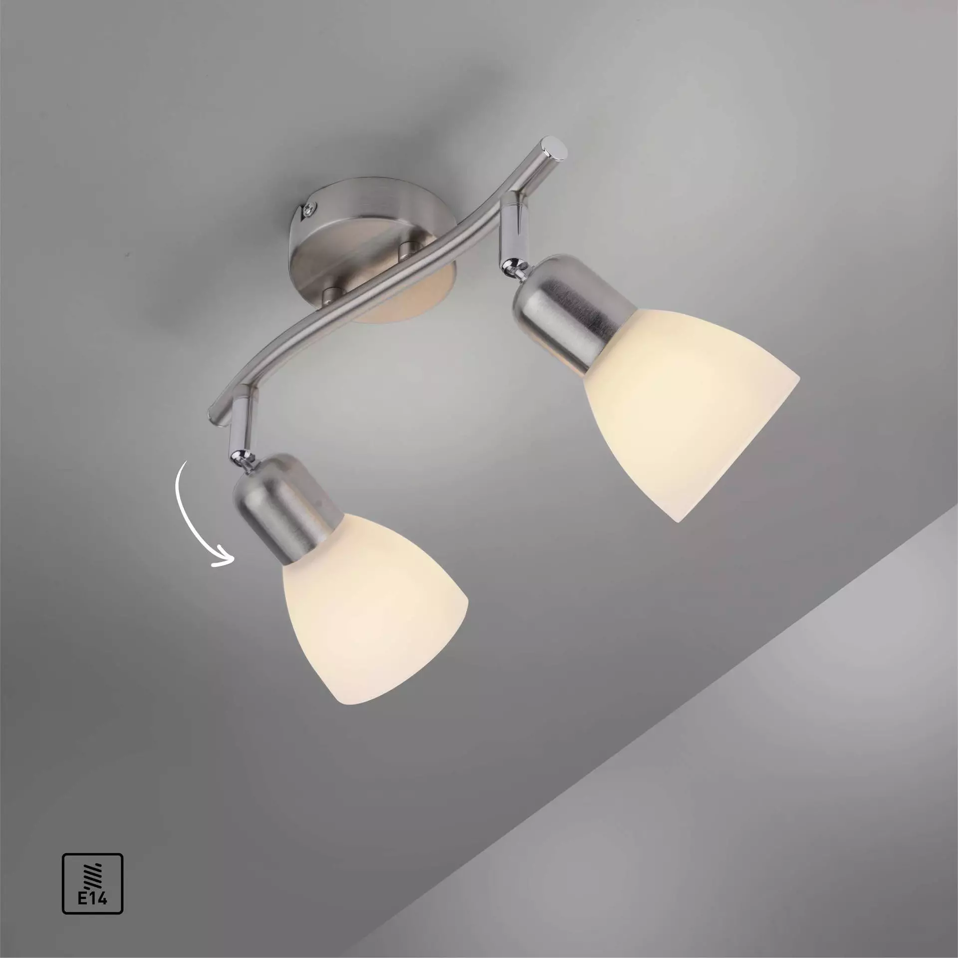 Strahler KARO JUST LIGHT Metall 8 x 21 x 26 cm