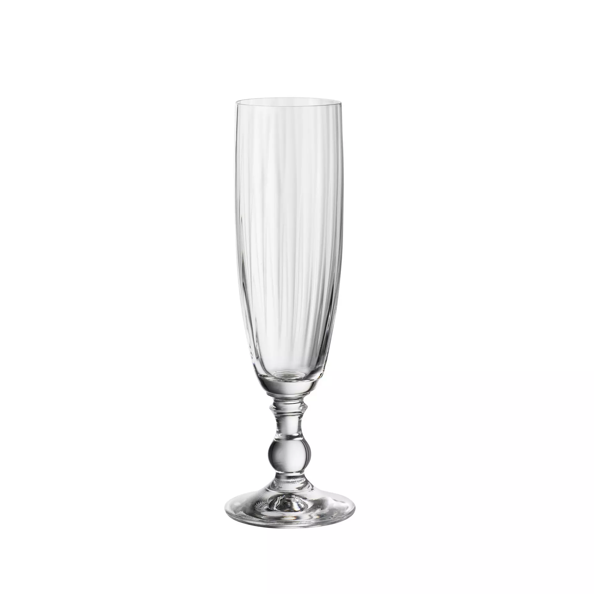 Sekt- und Champagnerkelch Georgia optics Bohemia Cristal Glas 21 x 21 cm