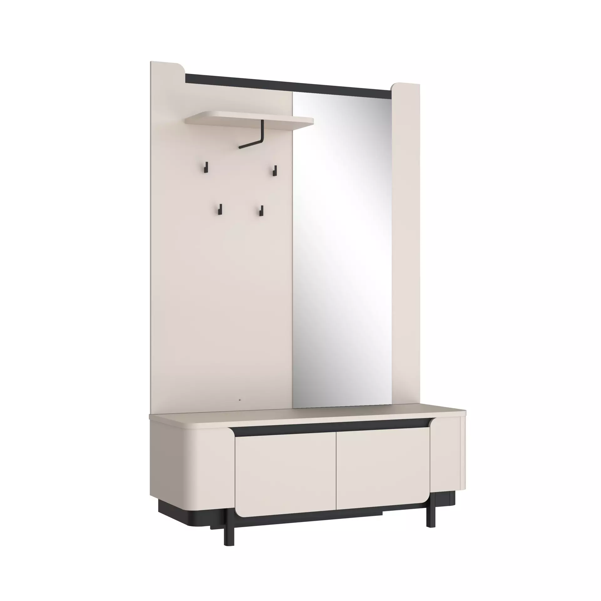 Garderobe VODOL Forte Holzwerkstoff 44 x 196 x 130 cm