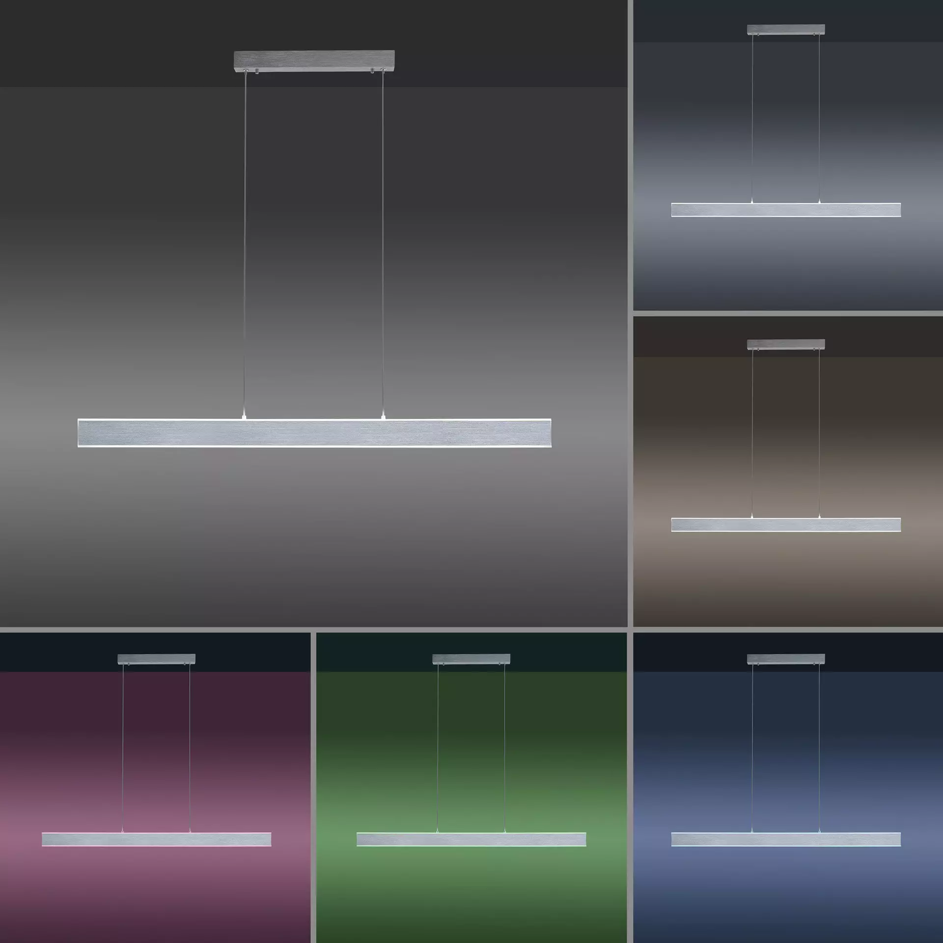 Hängeleuchte Q-ADRIANA Paul Neuhaus Metall 5 x 120 x 110 cm