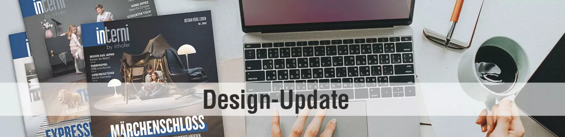 Jetzt Design-Update abonnieren