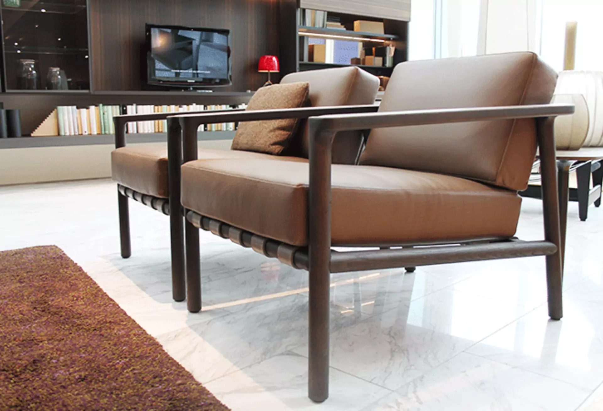 Komfortabler Lounge-Stuhl - jetzt moderne Sessel von Molteni& C bei interni by inhoher