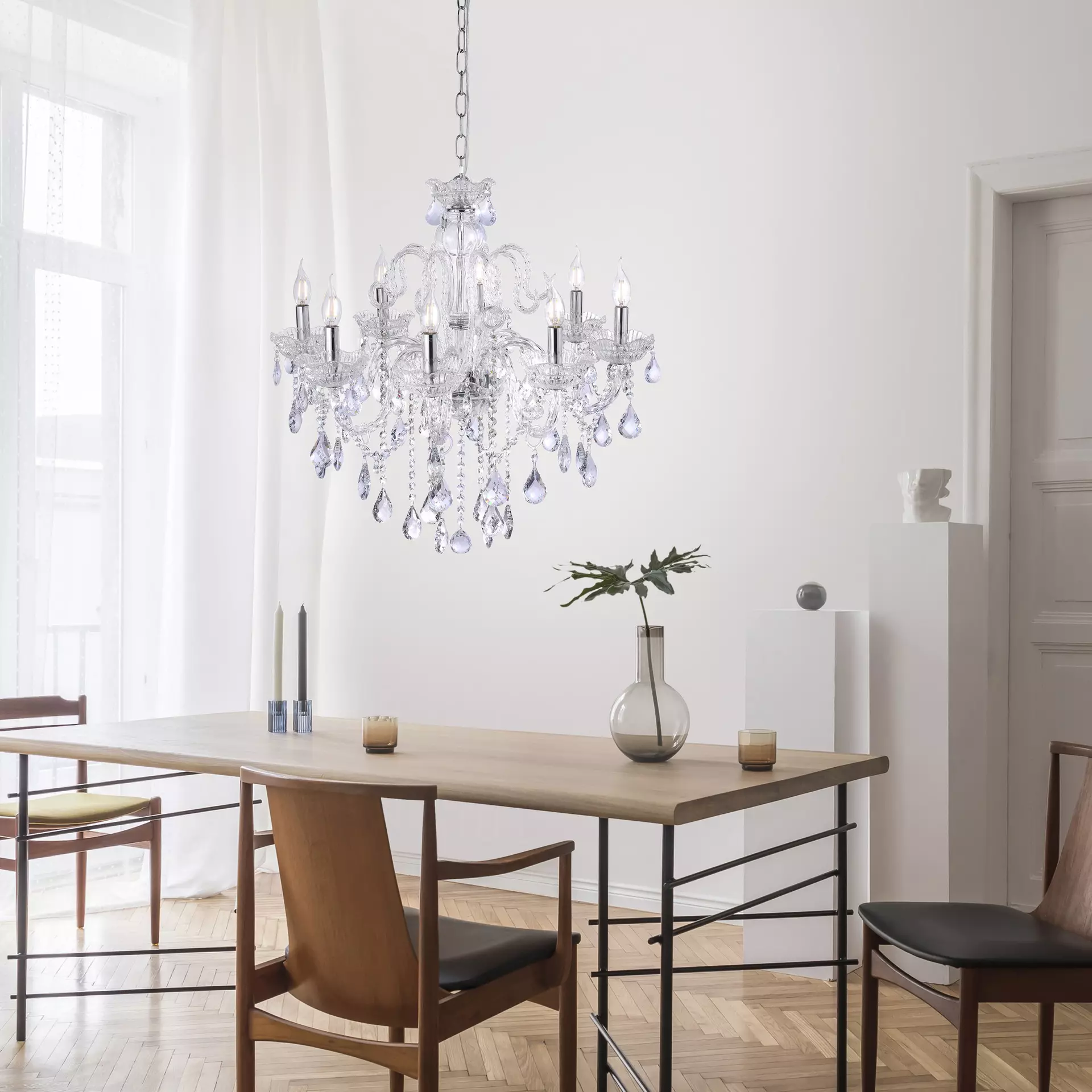 Kronleuchter GRACIA Paul Neuhaus Metall 71 x 180 x 71 cm