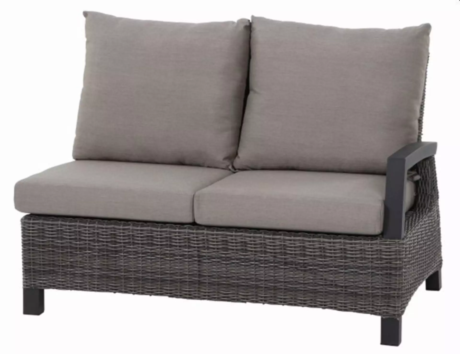 Loungesofa Corido Outdoor Metall 81 x 88 x 135 cm