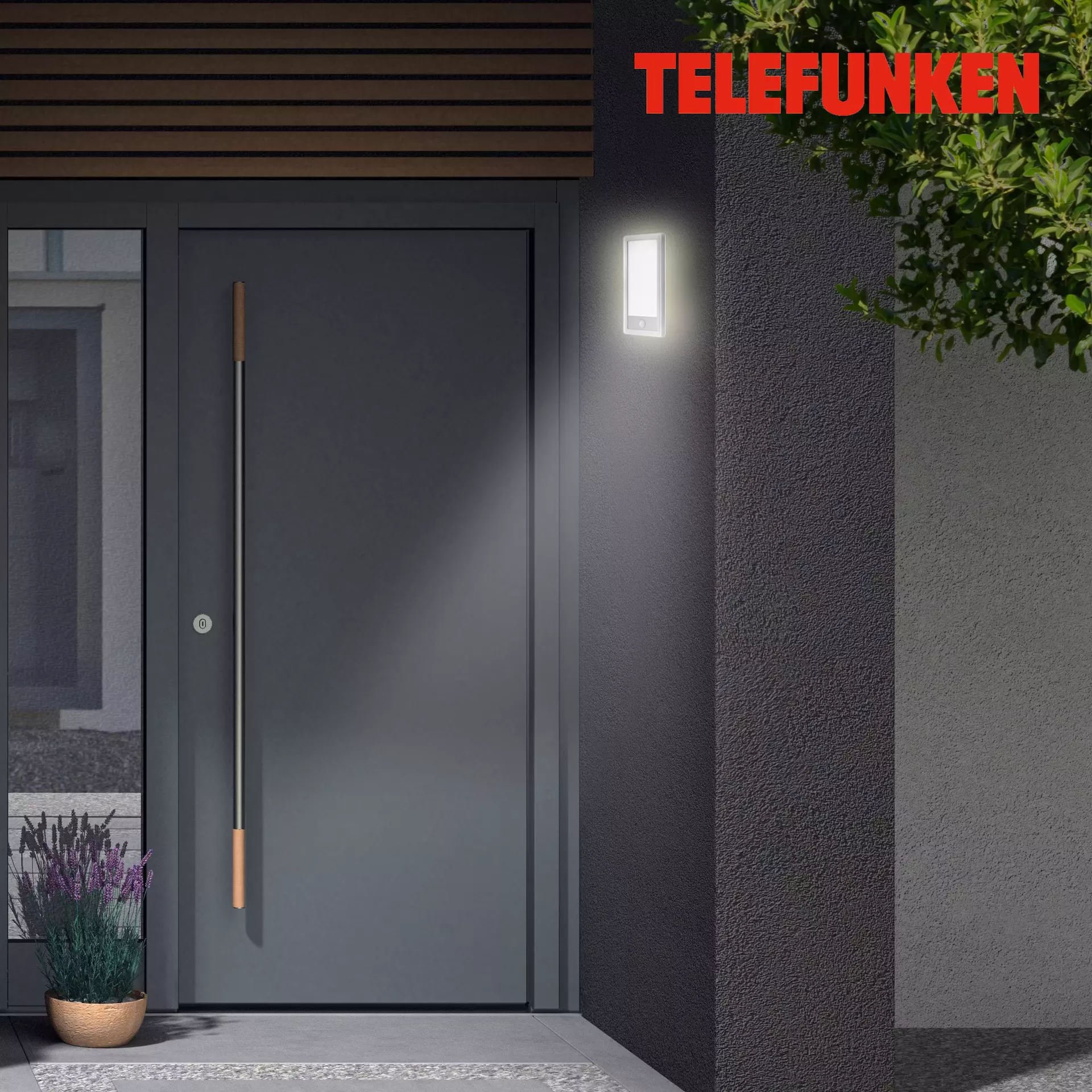 Wand-Aussenleuchte TELEFUNKEN Telefunken Kunststoff 