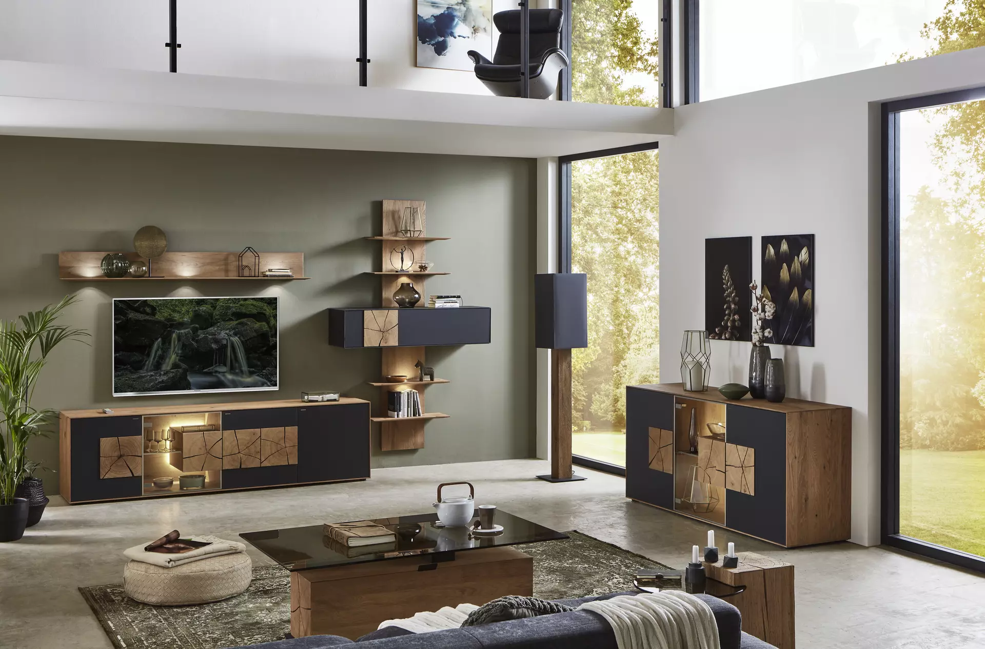 Sideboard CAYA Hartmann - Massivholzmöbel Holz 49 x 81 x 175 cm