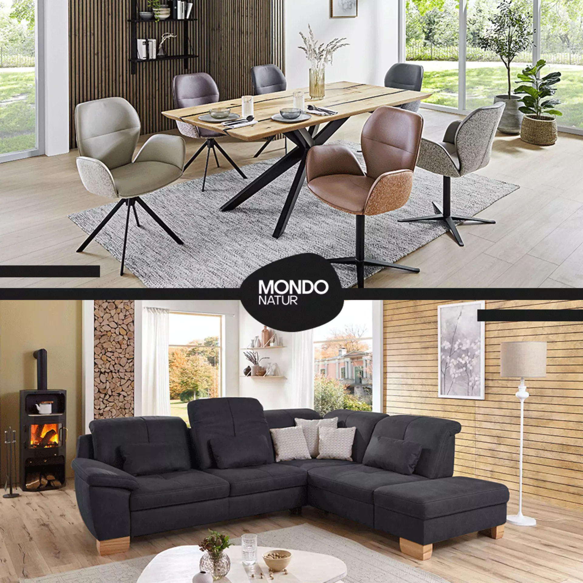 Mobiler Banner für die Markenseite von MONDO Natur