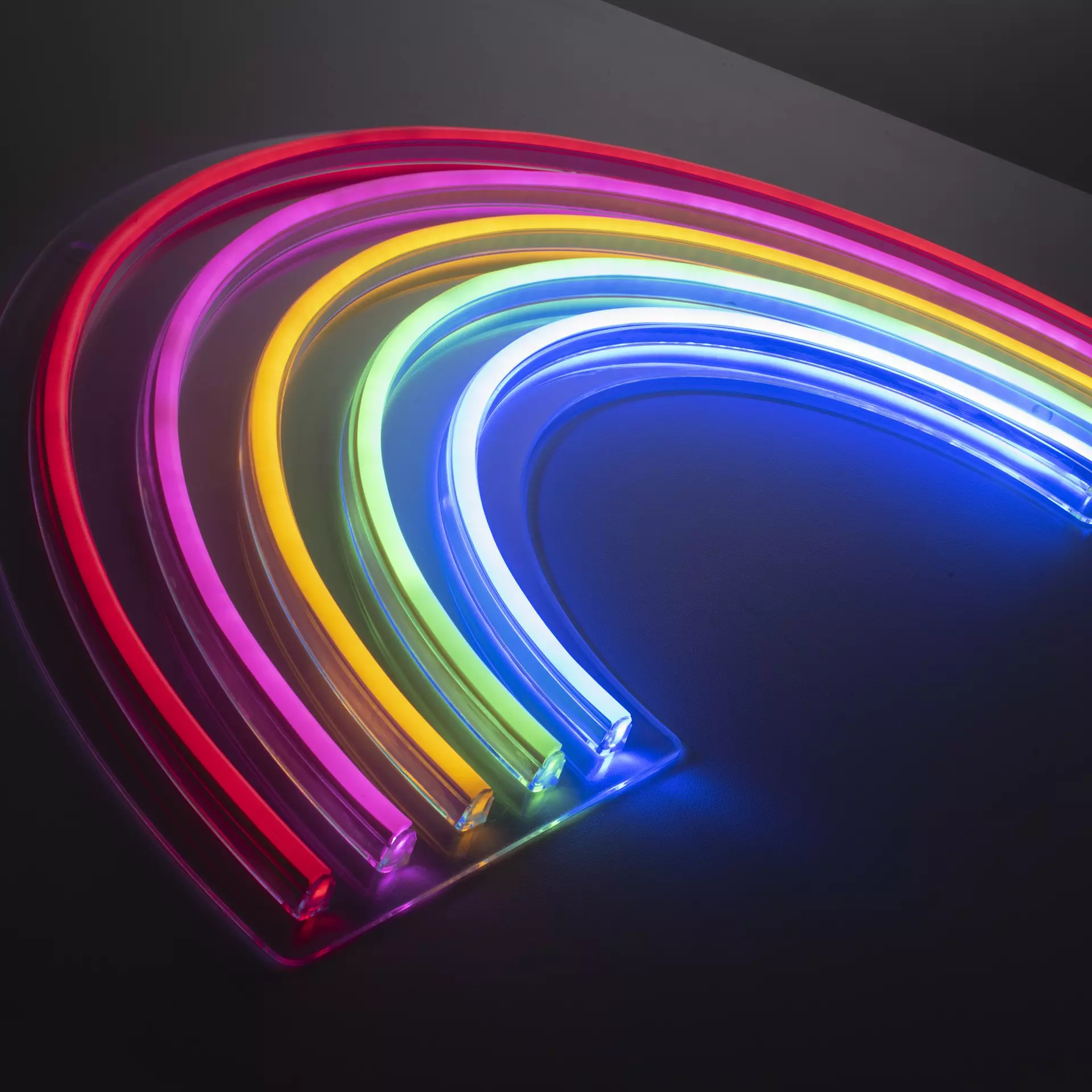 Dekorationsleuchte NEON-RAINBOW JUST LIGHT Kunststoff 63 x 32 x 1 cm