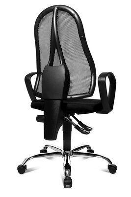 3. Bild von Büro-Drehstuhl Textil schwarz Topstar