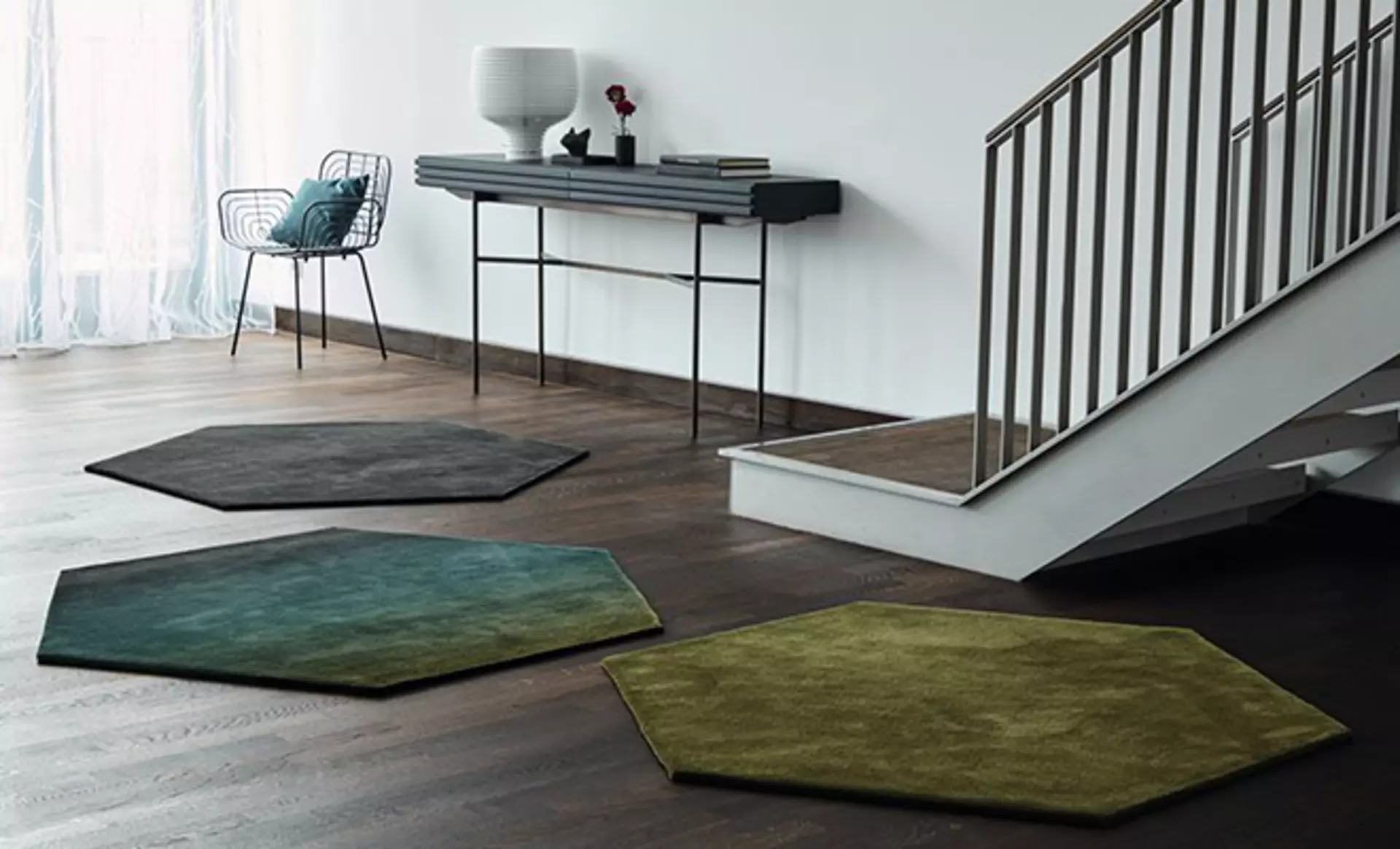 Designer Teppichfließen von JAB ANSTOETZ Flooring bei interni by inhofer