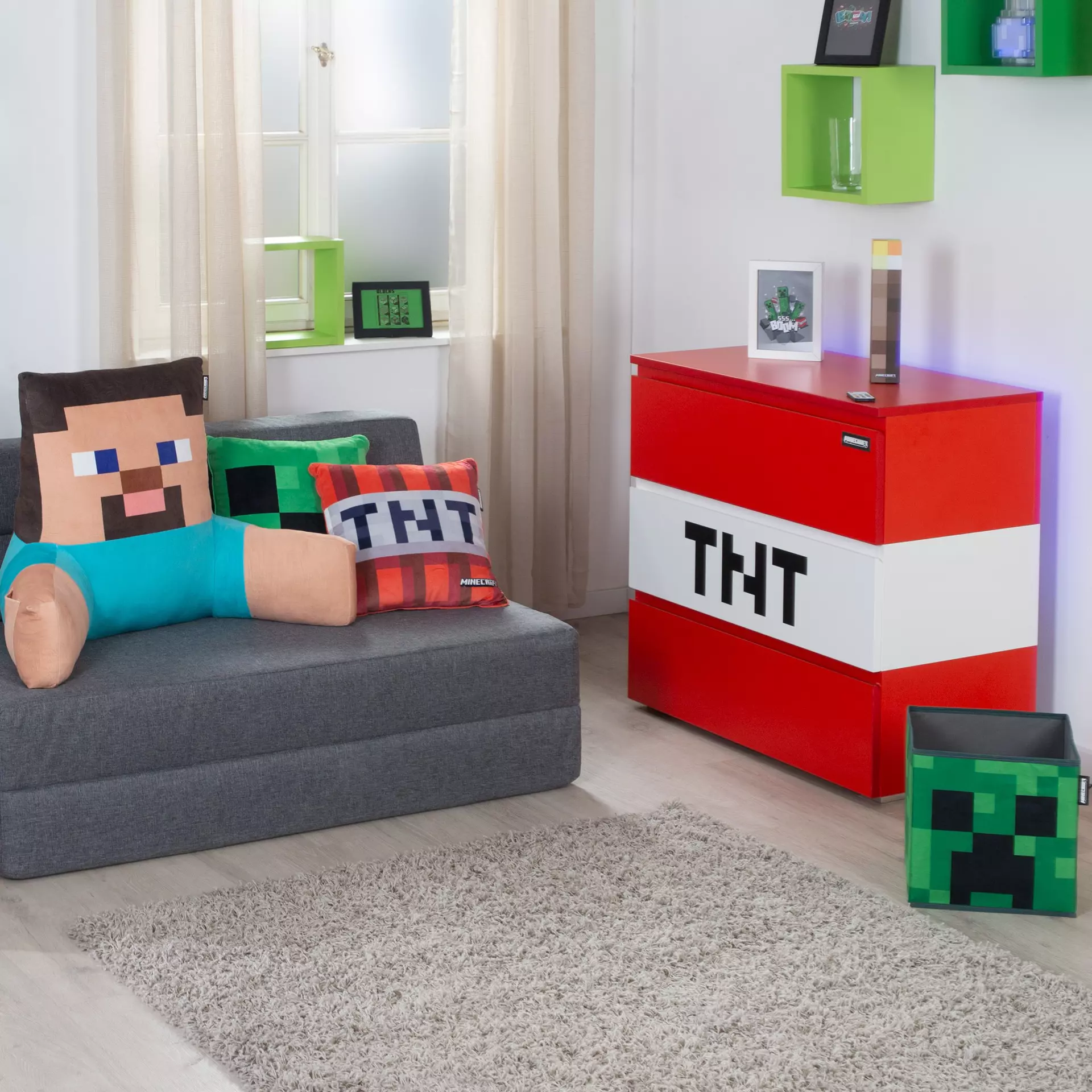 Kommode MINECRAFT Minecraft Holzwerkstoff 80 x 77 x 41 cm