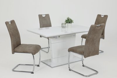 3. Bild von Freischwinger Textil Dinett