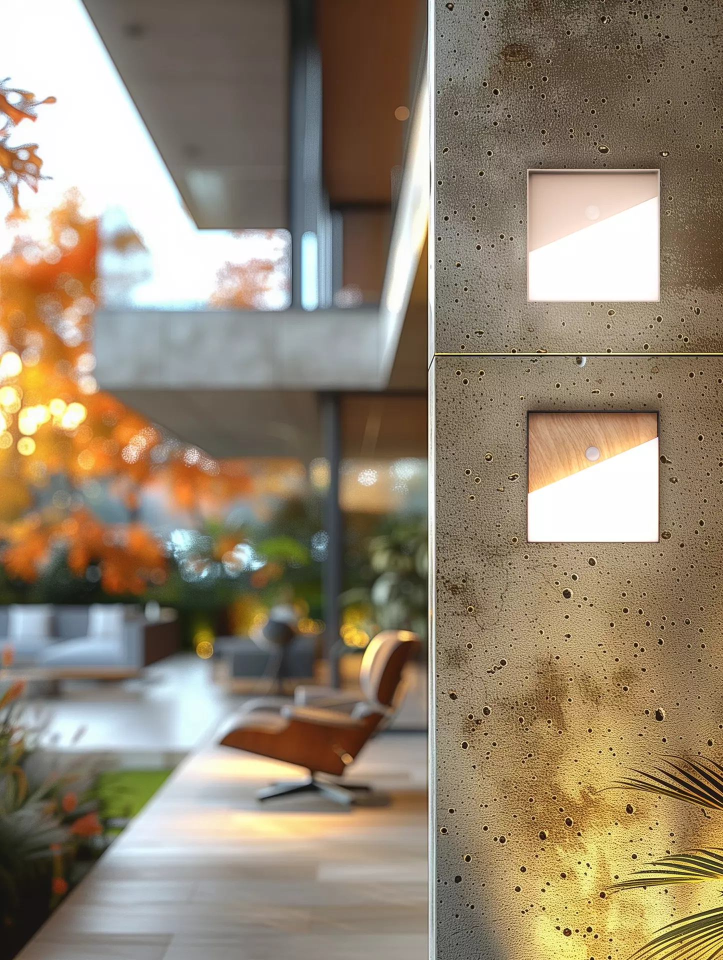 Wand-Aussenleuchte MEG Eco-Light Metall 15 x 4 x 15 cm