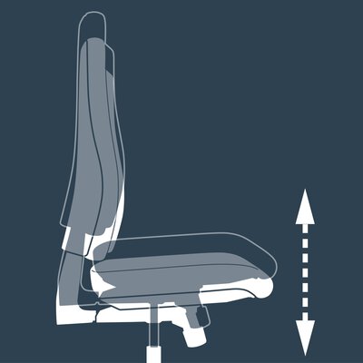 2. Bild von Büro-Drehstuhl Textil schwarz Topstar