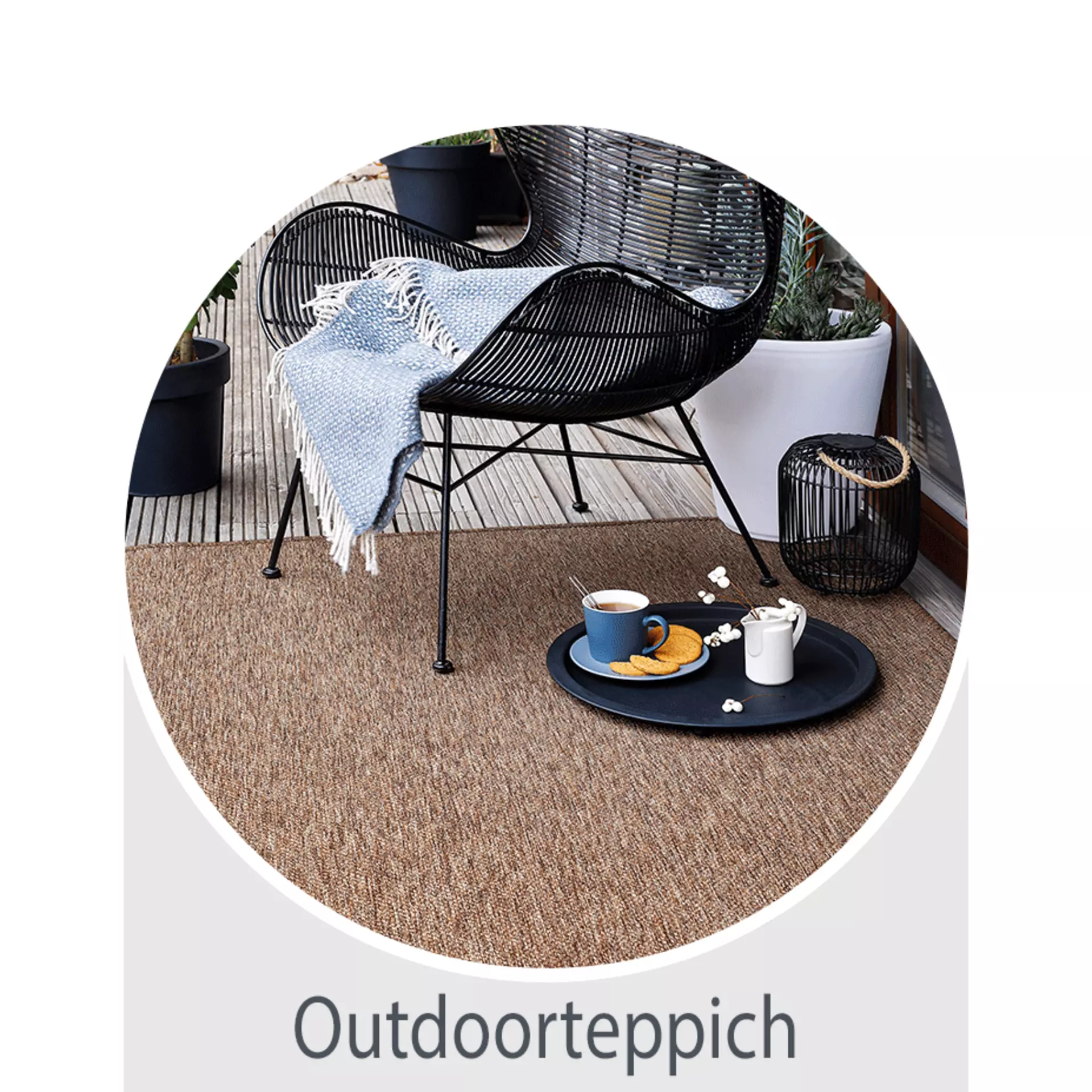 Outdoorteppich für ein wohnliches Draußen. Jetzt zum Ratgeber