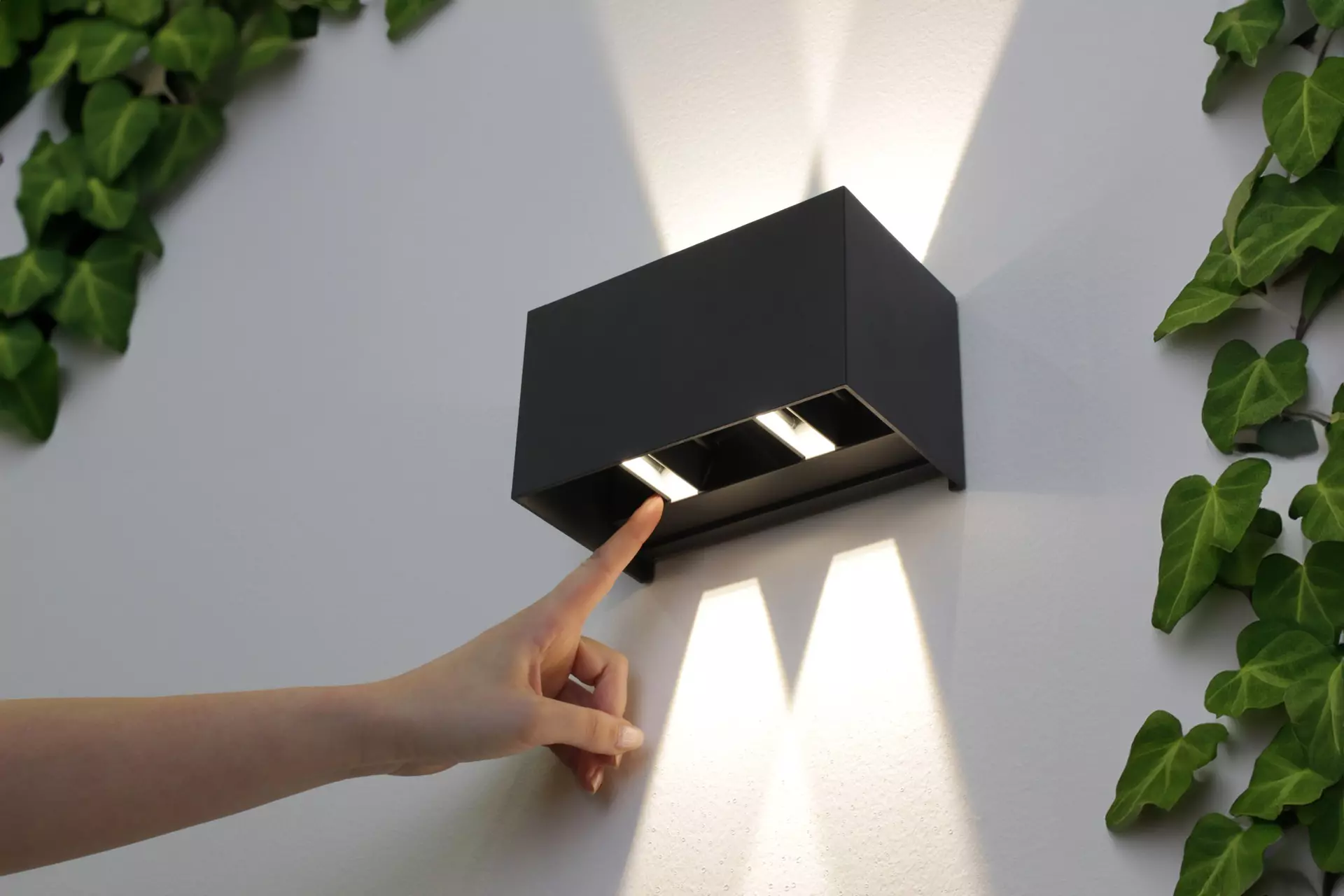 Wand-Aussenleuchte DAKAR Eco-Light Metall 10 x 10 x 17 cm