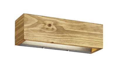 Bild von Wandleuchte LED Wandschalter braun
