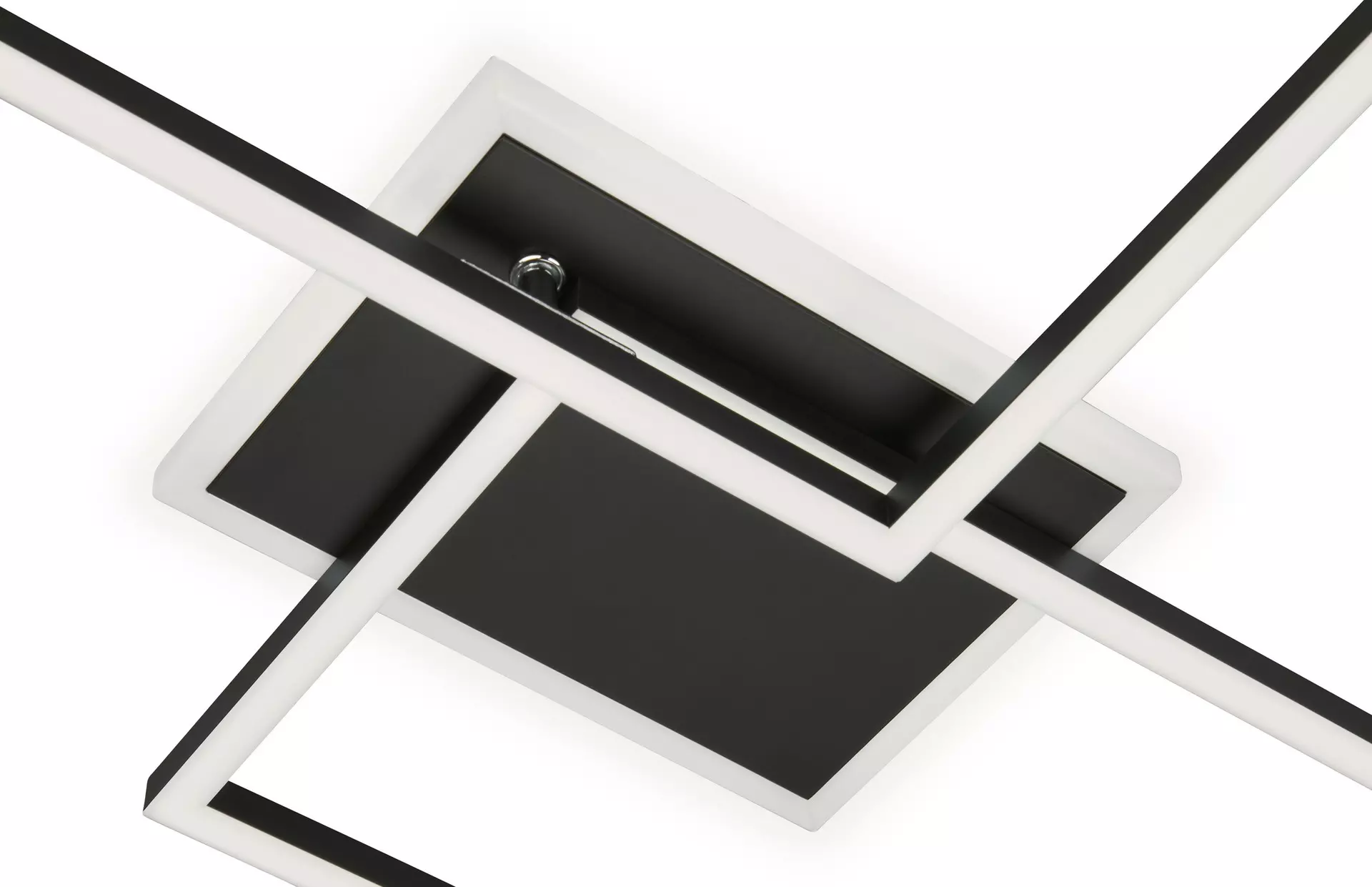 Deckenleuchte FRAME Briloner Metall 50 x 8 x 38 cm