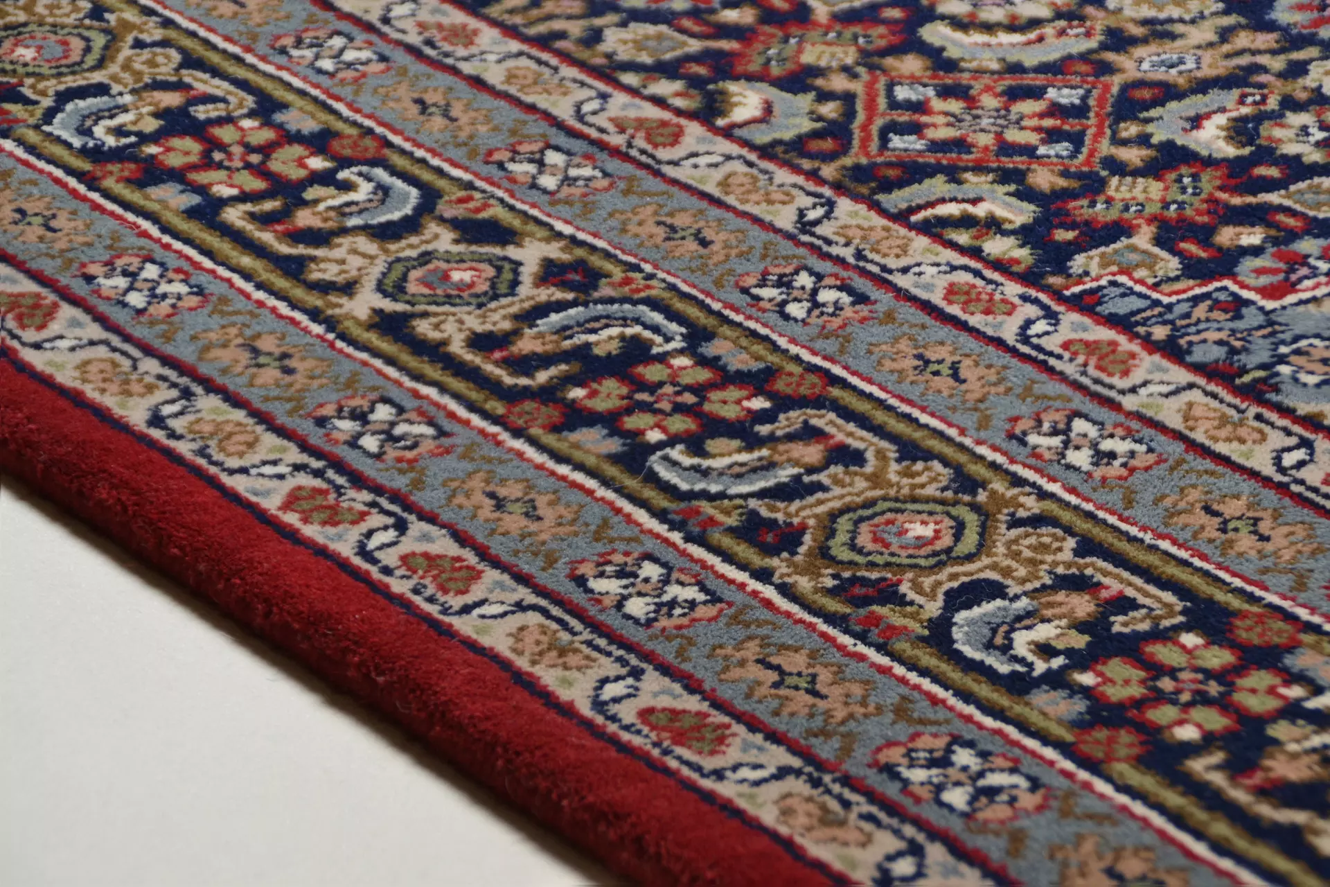 Handknüpfteppich Benares Theko Textil 70 x 1 x 140 cm