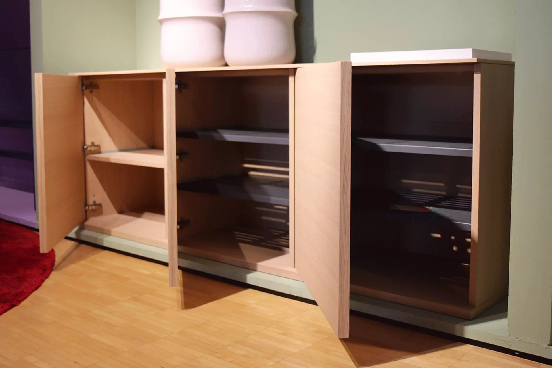 Sideboard Kaidan mit drei Schranktüren