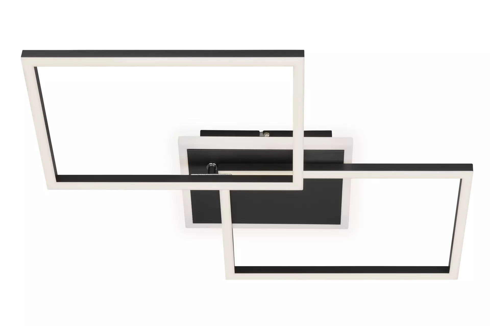 Deckenleuchte FRAME Briloner Metall 50 x 8 x 38 cm
