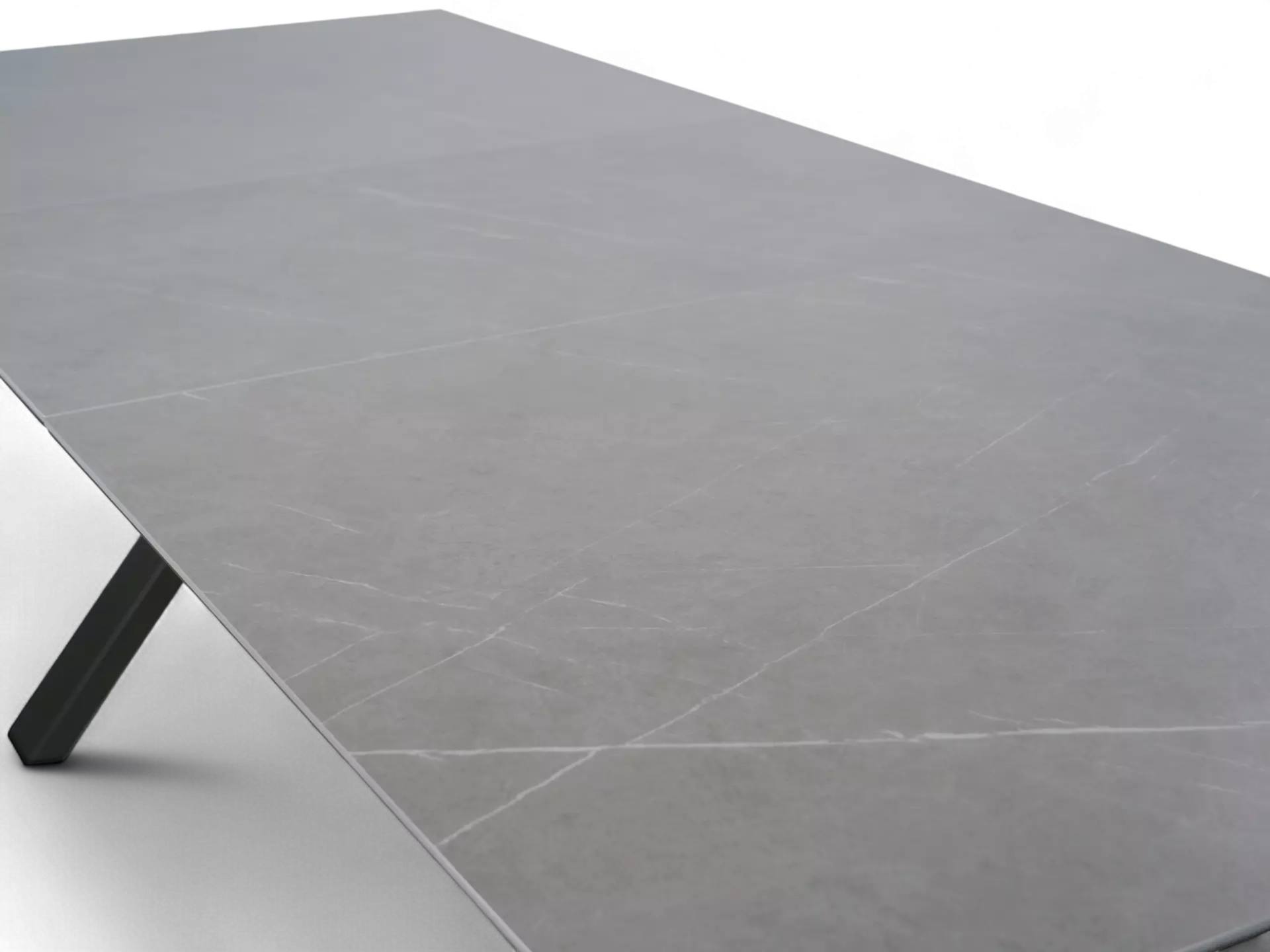 Ausziehtisch LIVORNO Outdoor Stein 100 x 75 x 240 cm