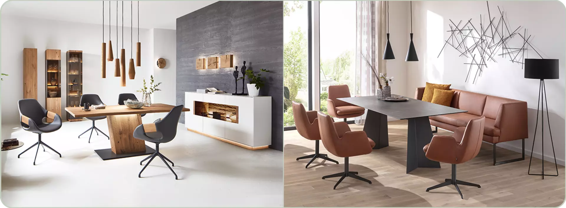 Zwei Moderne Esszimmer