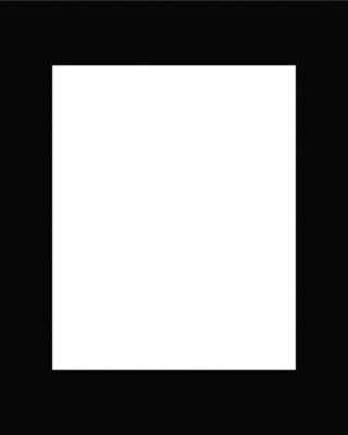 Bild von Passepartout Papier schwarz