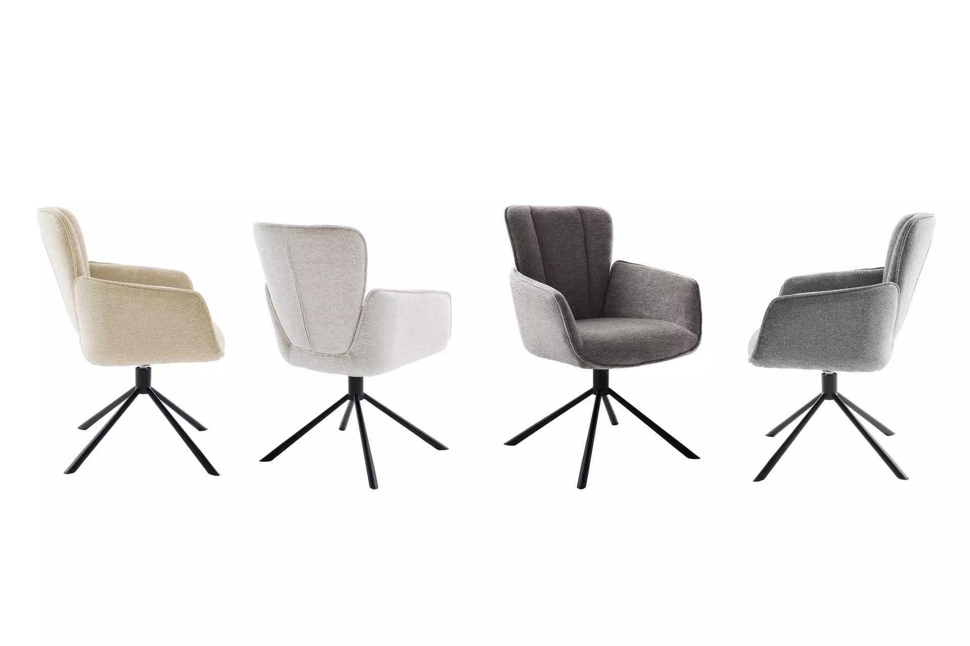 Armlehnstuhl AMBER MCA furniture Textil 66 x 90 x 62 cm