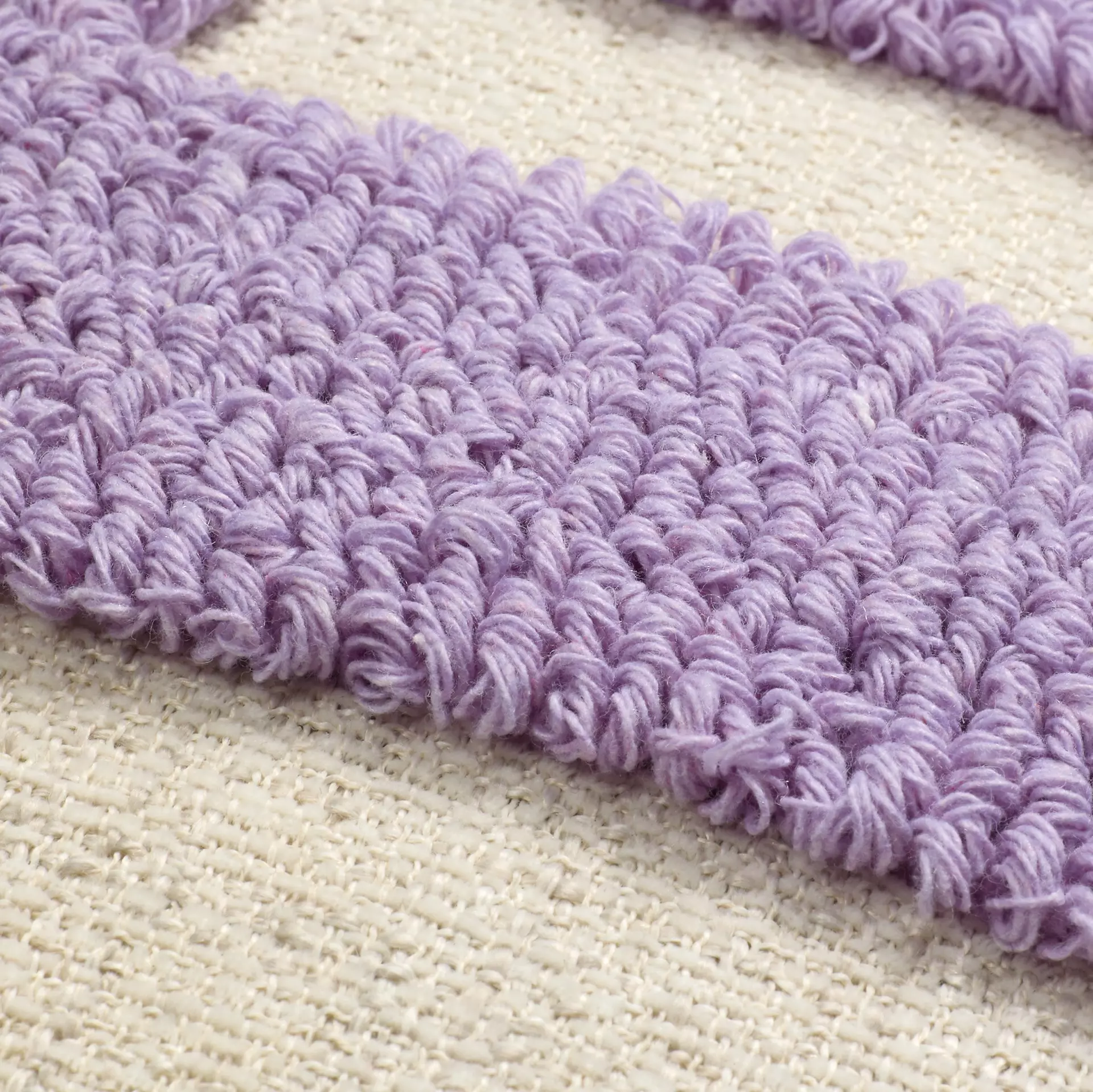 Kissenhülle Slow Musterring Textil 45 x 45 cm