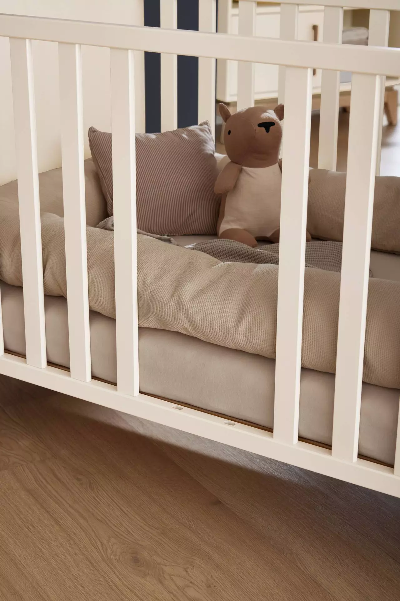 Babybett STIENE PAIDI Holzwerkstoff 76 x 85 x 145 cm