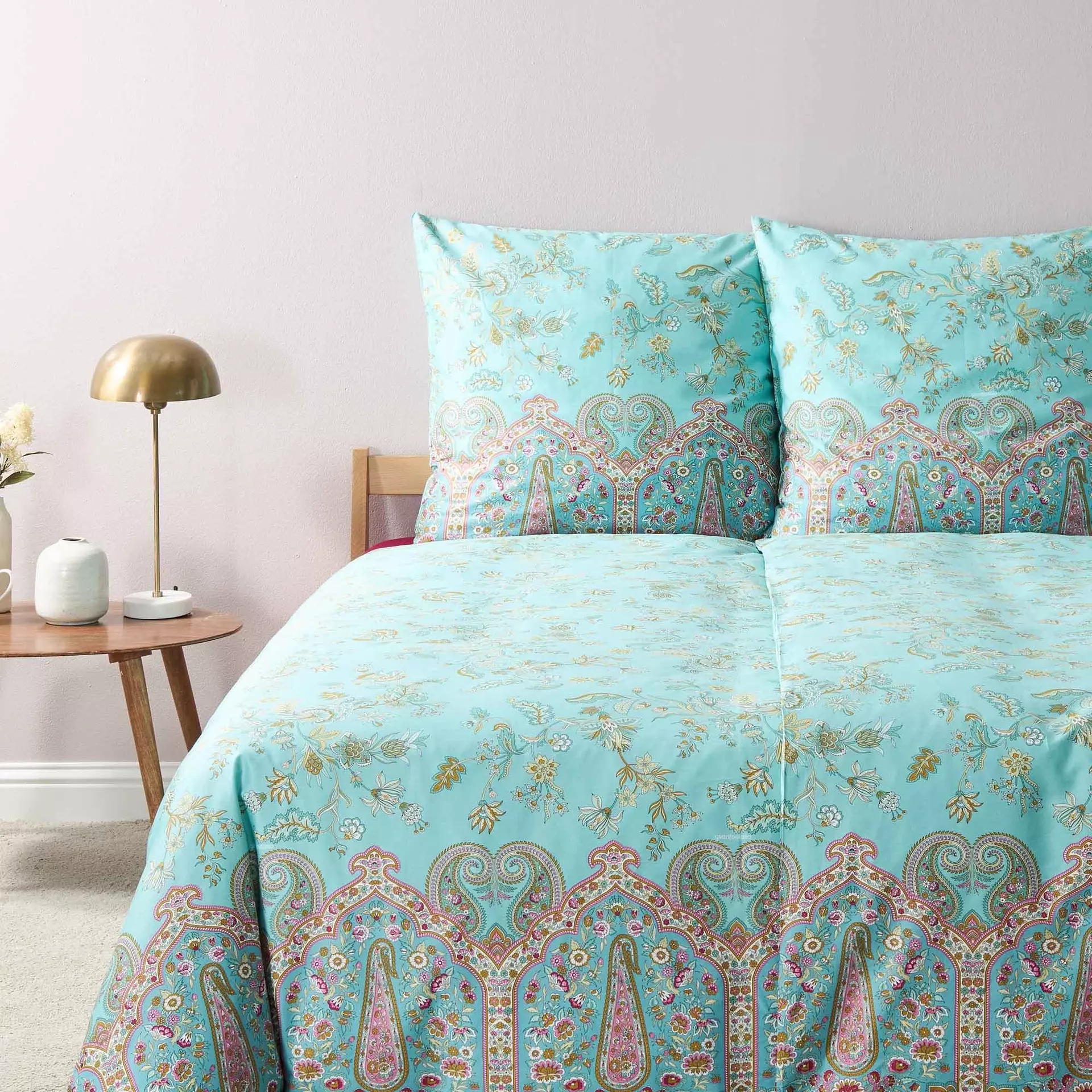 Satin-Bettwäsche INDIAN ROSES Bassetti Textil 