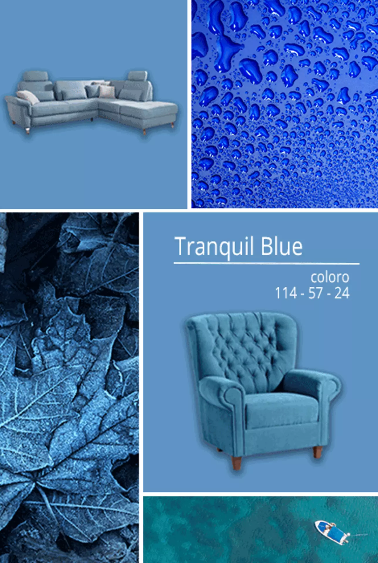 Jetzt die Inspirationsseite Tranquil blue entdecken