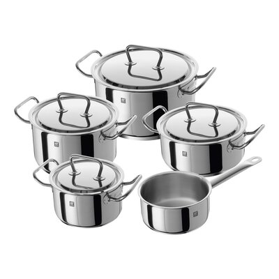 Bild von Topf-Set Metall silber