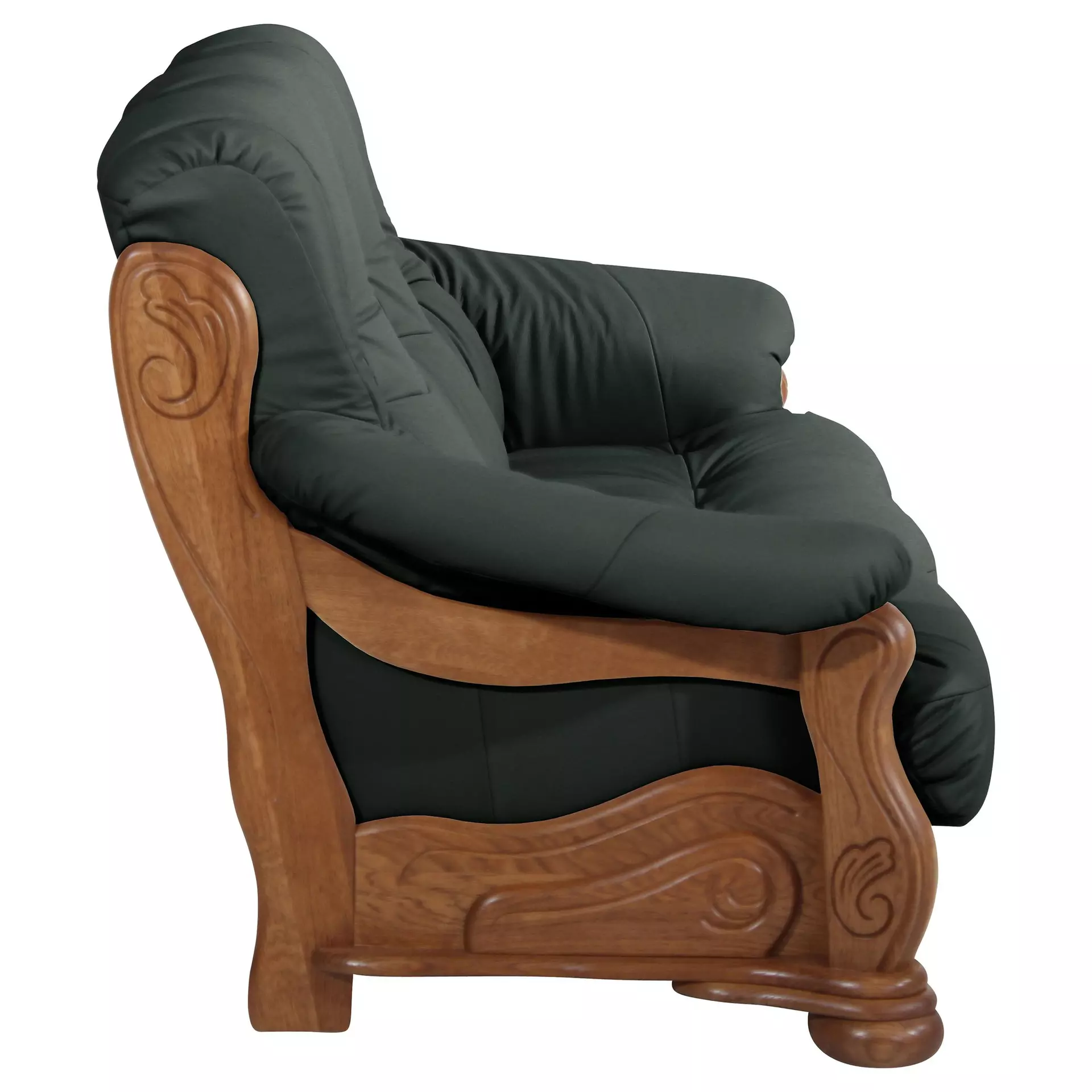 Sofa 3-Sitzer Tennessee Max Winzer Leder 95 x 95 x 205 cm