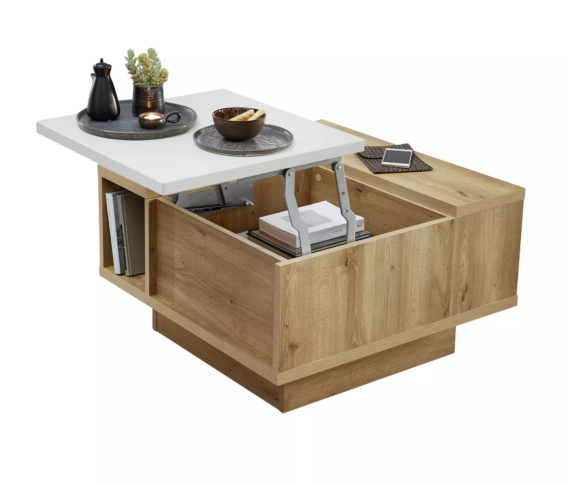 Couchtisch VAN COUVER Wohn-Concept Holzwerkstoff 75 x 45 x 75 cm