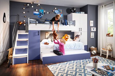2. Bild von Hochbett ca. 90x200 cm Holzwerkstoff