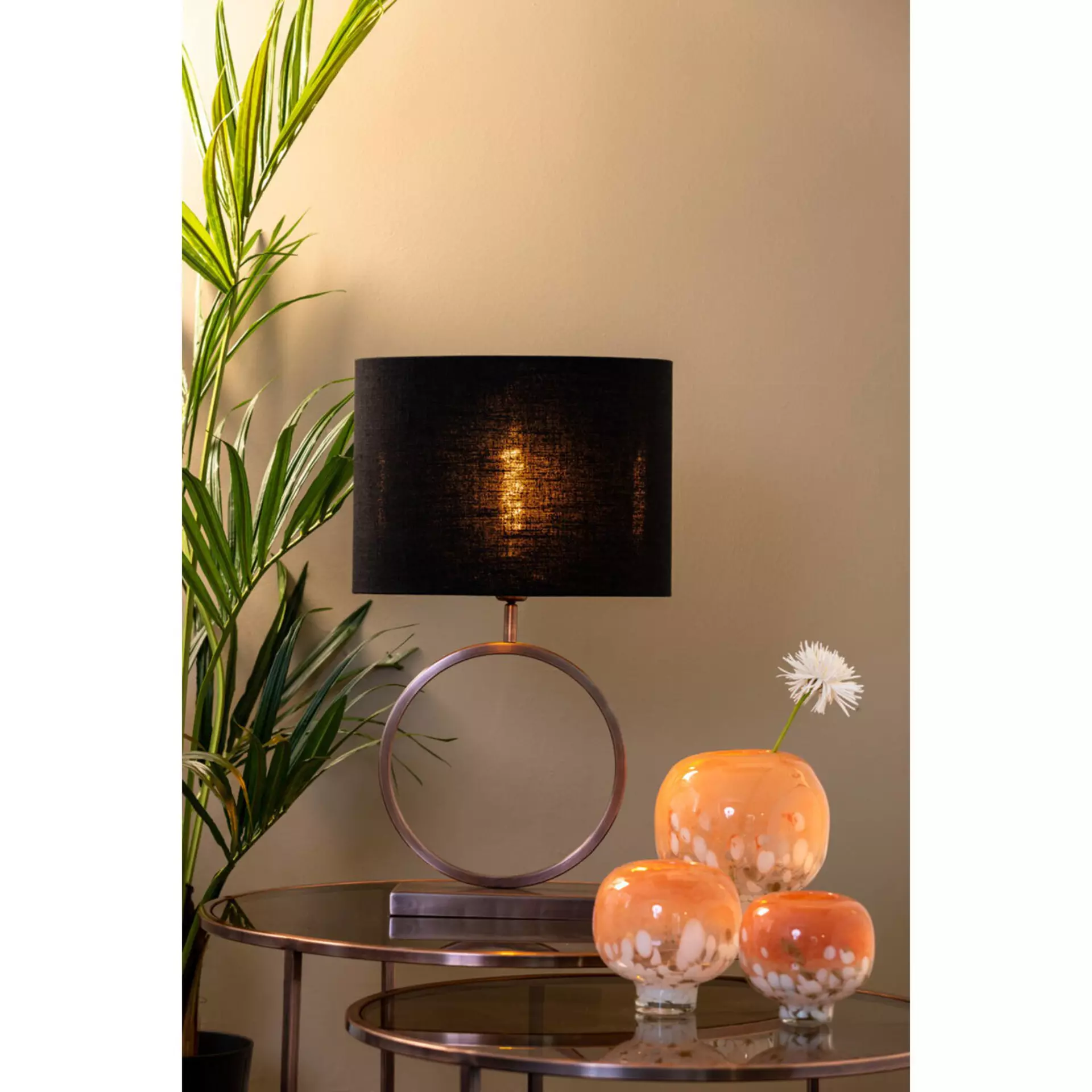 Lampenschirm LIVIGNO Light & Living Textil 30 x 22 x 40 cm