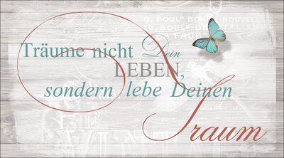 Bild von Bild Holzwerkstoff mehrfarbig