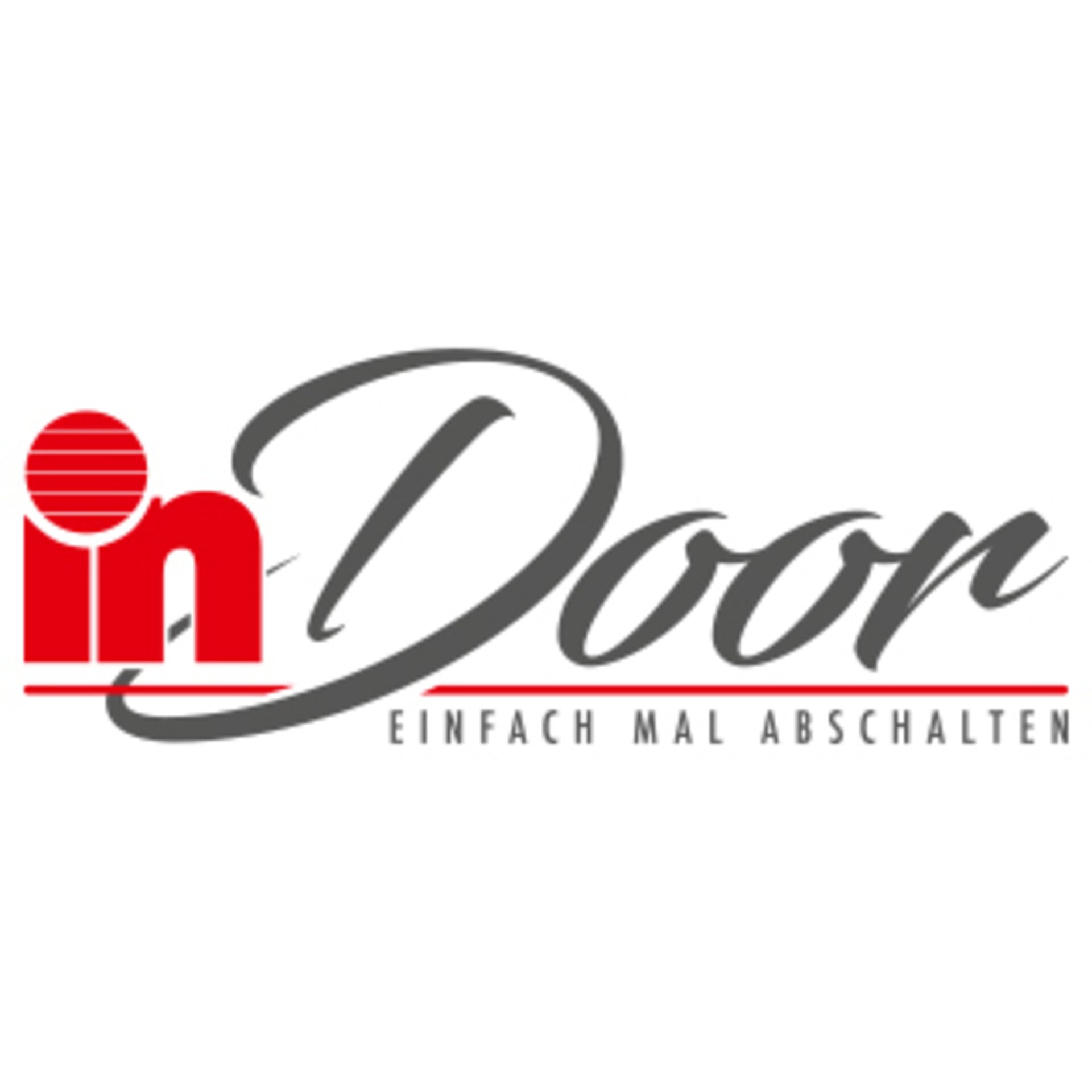 in-DOOR - Einfach mal ABSCHALTEN Logo