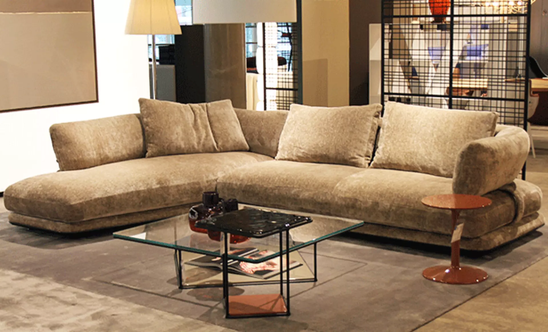 Cocùn als großzügiges Ecksofa bei interni by inhofer