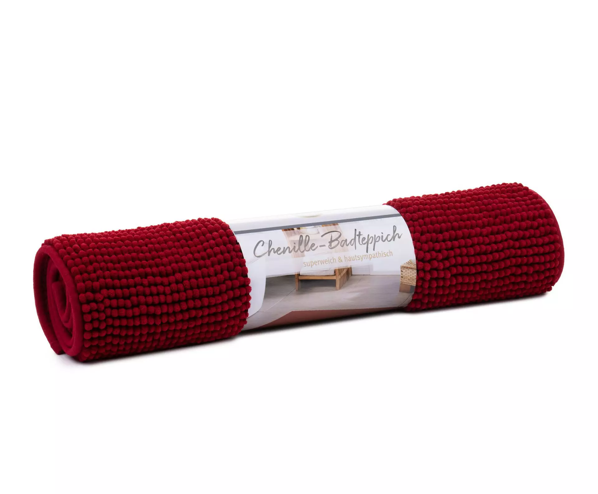 Badteppich Chenille Ambiente Trendlife Textil 60 x 100 cm
