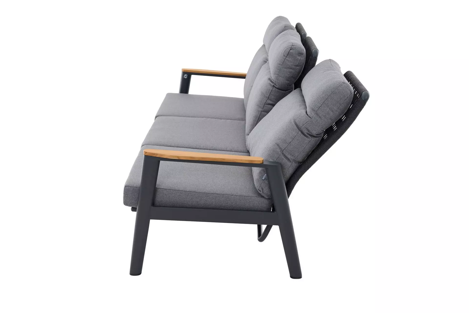 Loungesofa CORTINA Outdoor Textil 209 x 97 x 81 cm